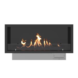 Автоматический биокамин встраиваемый в нишу SteelHeat PREMIUM 1200